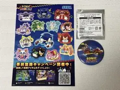 ソニックレーシング クロスワールド 缶バッジ ロックマン ブルース