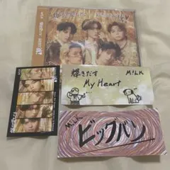 M!LK爆裂愛してる 好きすぎて滅 発売記念 吉田 山中ステッカー 通常盤