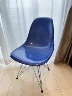 販売終了品　モダニカ　ファイバーグラス サイドシェルチェア　ロイヤルブルー