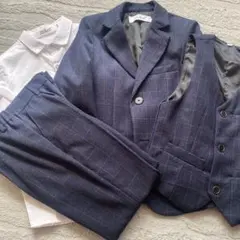 子ども用　フォーマルスーツ　130cm 5点セット