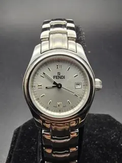 正規品 FENDI FF オロロジ デイト ラウンド ローマン 210G - メルカリ