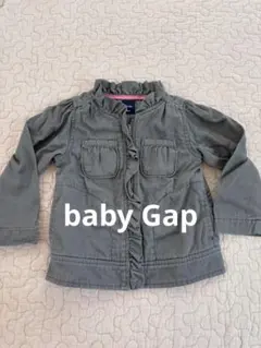 babyGap フリル付きジャケット 90サイズ オリーブグリーン