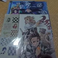 鬼滅の刃 クリアファイル 竈門炭治郎 竈門禰豆子 我妻善逸 嘴平伊之助 冨岡義勇