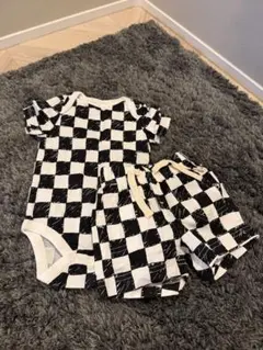 baby GAP チェッカーパターン 0-3ヶ月 セット