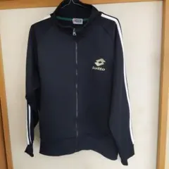 lotto ブラック ジャージ スポーツ