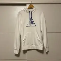 【極美品】ルコックスポルティフ スウェット長袖 ウエア　メンズ ホワイトXS
