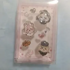 ちいかわ★ぷくちゅるシール★モモンガ・古本屋・ラッコ