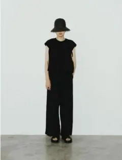 nest robe upcyclelino ブラウス　ブラックのサムネイル