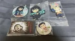 鬼滅の刃 中国 楽器 缶バッジ ホロ 無一郎 ラバスト 伊之助 悲鳴嶼