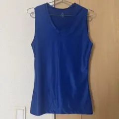 青 タンクトップ サイズ0 レディース