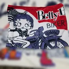 ベティ・ブープ フェイスタオル BIKER BETTY