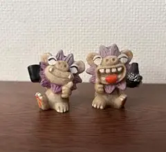 シーサー 置物 ２体セット
