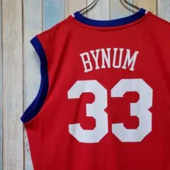 515☆アディダス☆タンクトップ☆NBA☆バスケットボール☆ユニフォーム☆赤☆M