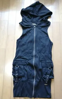 フード付きワンピース