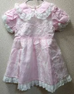 平成レトロ　mezzopiano メゾピアノ　ベビードレス　９５サイズ