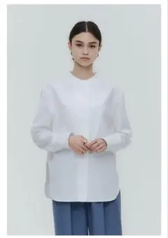未使用shirocon バックリボンオーバージレ ネイビー 36 - メルカリ