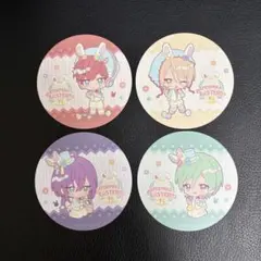 あんスタ　アニカフェ ALKALOID コースター 一彩　藍良　マヨイ　巽