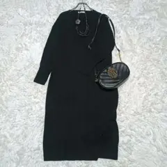 aラインワンピース ウール