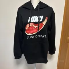 最終価格❗️肉 面白いパーカー パーカー ゆったりパーカー ￼ゆったりサイズ X