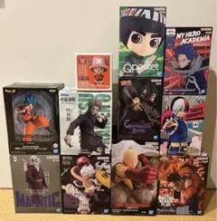 【新品未開封】アニメフィギュア11個　まとめ売り　ワンピース　鬼滅　呪術廻戦他