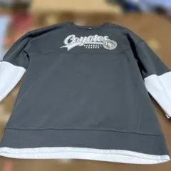 Coyoteロゴ入りグレー トレーナー YTG