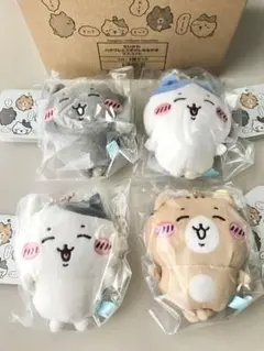 ちいかわ ハチワレとごきげんななかまマスコット - メルカリ