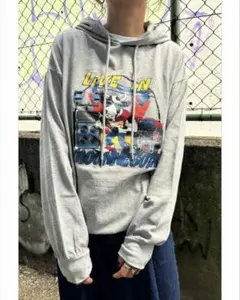 新品 ロデオクラウンズ アサプロ WEB限定 アソートグラフィックカットパーカーのサムネイル