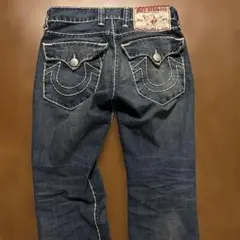 True Religion Ricky Super T 太ステッチ　io着用