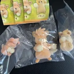 ふわふわドール　パモ　パモット　パーモット　おねんね フロッキー　フィギュア