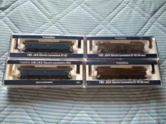 【TN化】TOMIX (旧製品) EF62形電気機関車 青色・茶色 4両セットのサムネイル