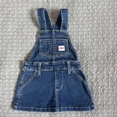 EDWIN デニムジャンパースカート 80cm