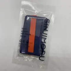 新品　2in１シリコンストラップSinjiLoopNavyウォレットケース