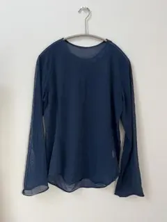 UNIQLO ユニクロ マメクロゴウチ シアークルーネックT ネイビー