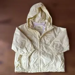 ZARA フード付きジャケット 18-24ヶ月 淡い黄色