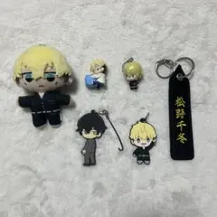 東京リベンジャーズ 東リべ 松野千冬 ぬいぐるみ ラバーチャーム ガチャガチャ