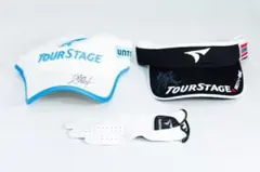 サイン入りTOURSTAGE キャップ バイザー グローブ セット