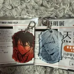 家庭教師ヒットマンREBORN メタリックアクリルチャーム ザンザス　スクアーロ