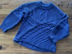 スナイデル　おしゃれ肩見せニットセーター