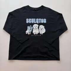 SCULQTOR ロングスリーブTシャツ ブラック L