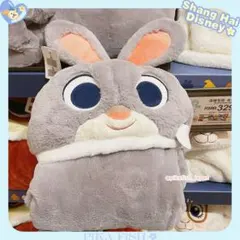 【現地購入☆正規品】 ジュディ　ズートピア　帽子付ブランケット　上海ディズニー