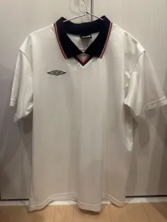 90s UMBRO ゲームシャツ サッカー アンブロ ホワイト 古着 8#a - メルカリ