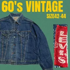 60s VINTAGE Levi's 70505-0217 BigE 42-44