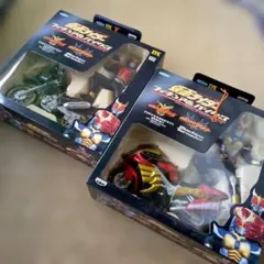 仮面ライダーフィギュア&バイク3全2種クウガ&アギト