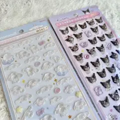 【正規品】ボンボンドロップシール サンリオ　クロミ　シナモロール　mini