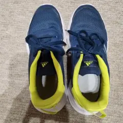 adidas ネイビー/イエロー スニーカー