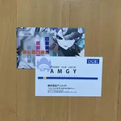 特典 アニメイト 第四境界 AMGY 名刺 カード 望月けい AGRS
