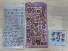 ボンボンドロップシール／うるちゅるPOPシール含む3枚セット