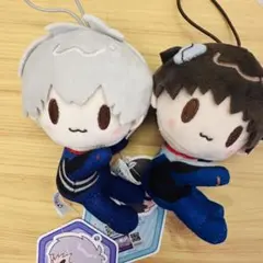 エヴァンゲリオン 碇シンジ 渚カヲル ぬいぐるみ まとめ エヴァンゲリオン ぬいパル 碇シンジ 渚カヲル - メルカリ