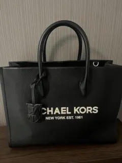 MICHAEL KORS ブラック トートバッグ ショルダー