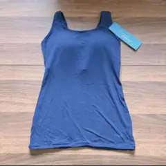 スロギー　ゴーオールラウンド　カップ付きタンクトップ　ブルー　新品